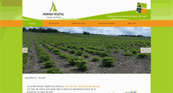 Desktop Screenshot of morvan-vegetal.com