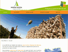 Tablet Screenshot of morvan-vegetal.com